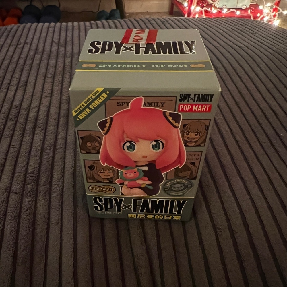 Spy x Family Pop Mart Action Figure - Pink and Black
